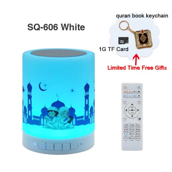 5412-a14c41.jpg veilleuse coran Bluetooth Haut-Parleur Musulman LED Veilleuse Multi Couleur