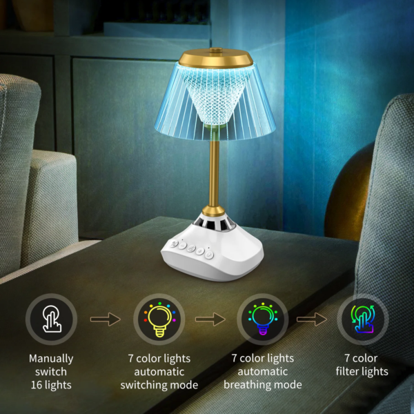 5444-91d092.png lampe coran de Table musulmane islamique avec haut-parleur