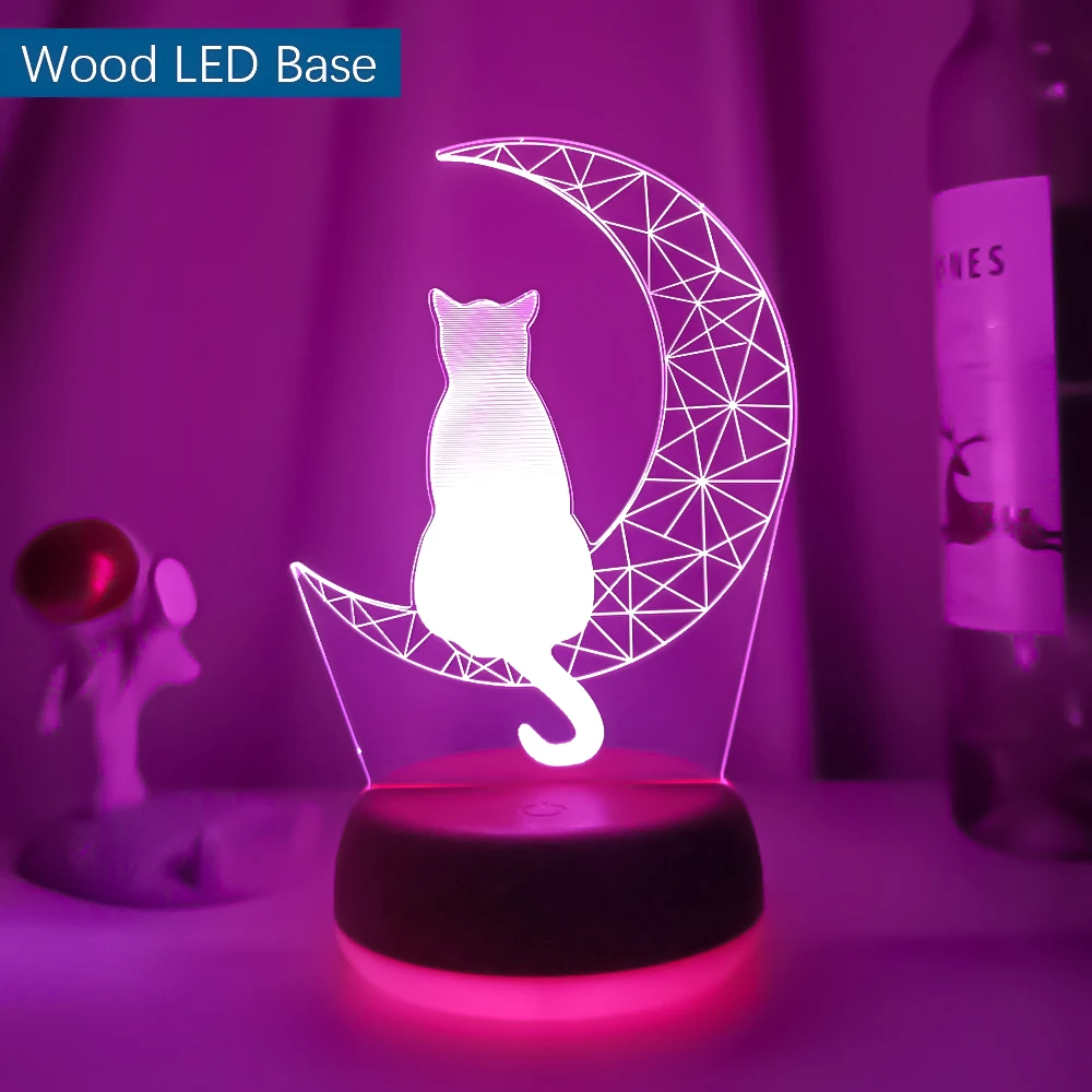Wood LED Base