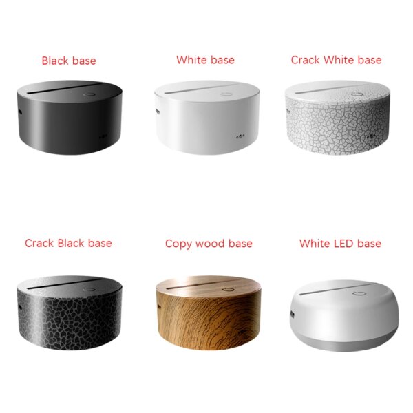 lampe 3d , Tronçonneuse Led pour homme, pour chambre à coucher