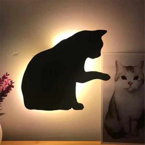 Applique murale LED avec capteur de lumière, contrôle vocal