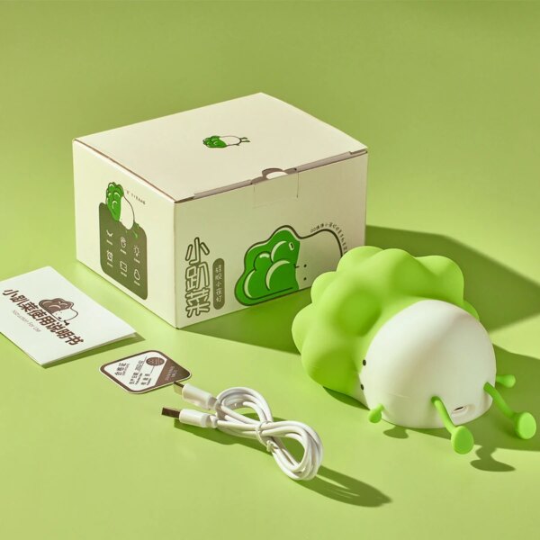 Lampe LED en Silicone avec capteur tactile, Rechargeable par USB