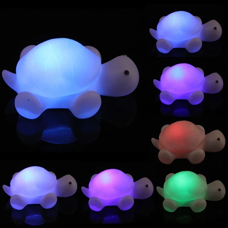 Lampe tortue mignonne projecteur tactile LED