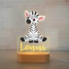 Lampe Lion, renard, tortue, ours, girafe, nom Animal