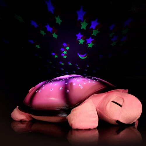 veilleuse tortue LED, câble USB, musique, Mini projecteur