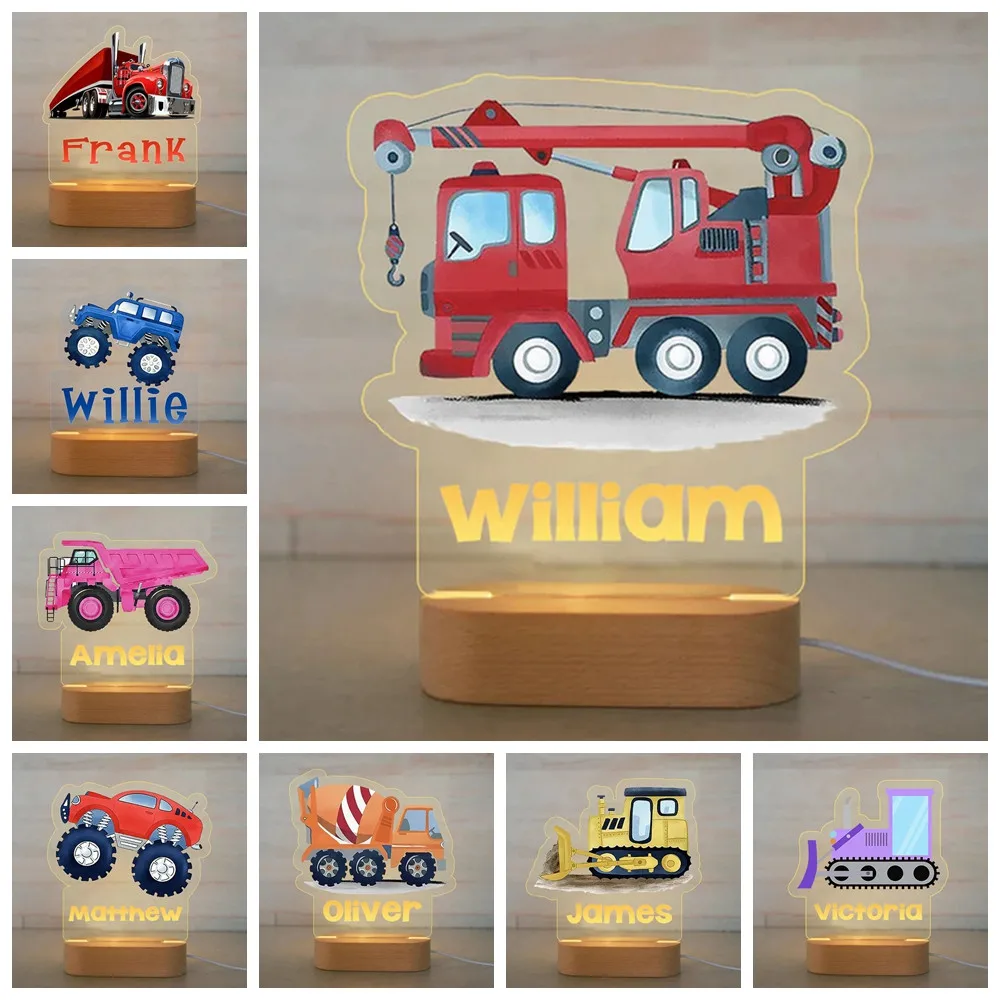 veilleuse enfant éléphant — lampe personnalisée prénom LED USB personnalisée en acrylique, éléphant, Lion ,luminaire décoratif ...
