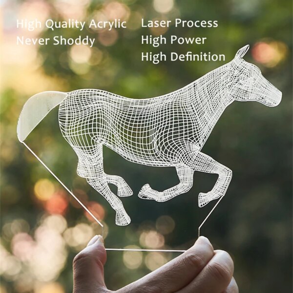 6340-6d6e7e.jpg Veilleuse licorne 3D avec télécommande pour chambre à coucher
