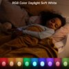veilleuse Lumière de nuit RGB 16 couleurs prises ue/US/UK
