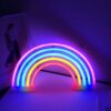 Lampe licorne arc-en-ciel, veilleuse chaude pour chambre à coucher de fille