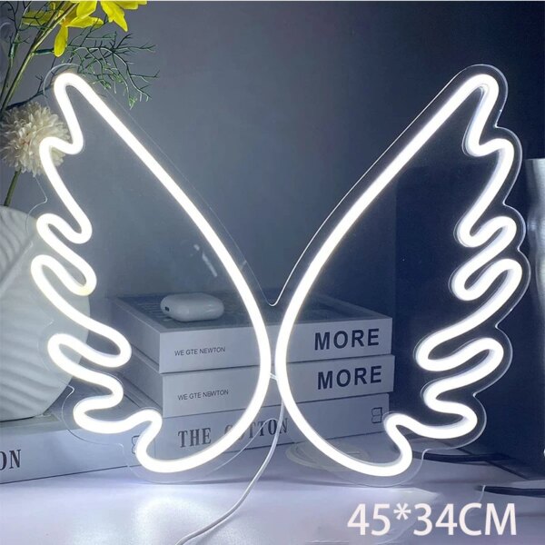 neon banane en forme de licorne, décoration murale rose