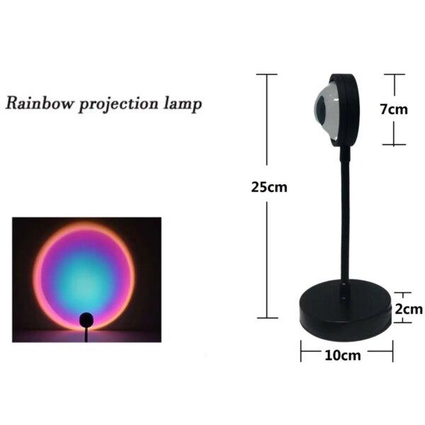 Lampe licorne arc-en-ciel, veilleuse chaude pour chambre à coucher de fille