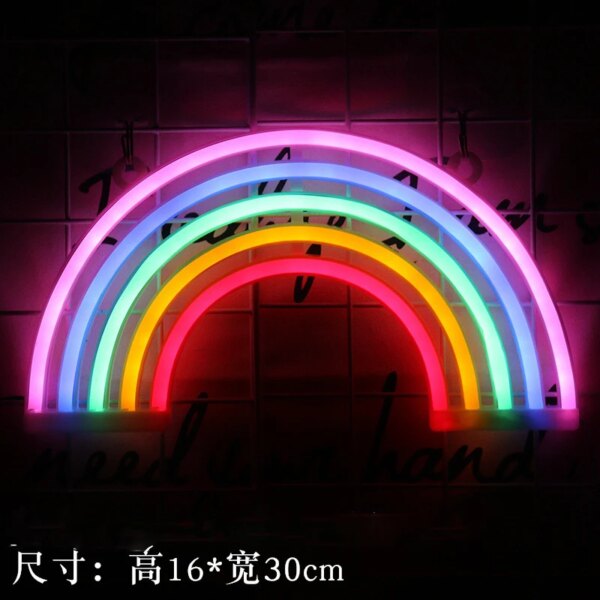 6675-ba8607.jpg neon banane en forme de licorne, décoration murale rose