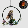 6990-f5031a.jpg Lampe solaire Led suspendue en forme de hibou
