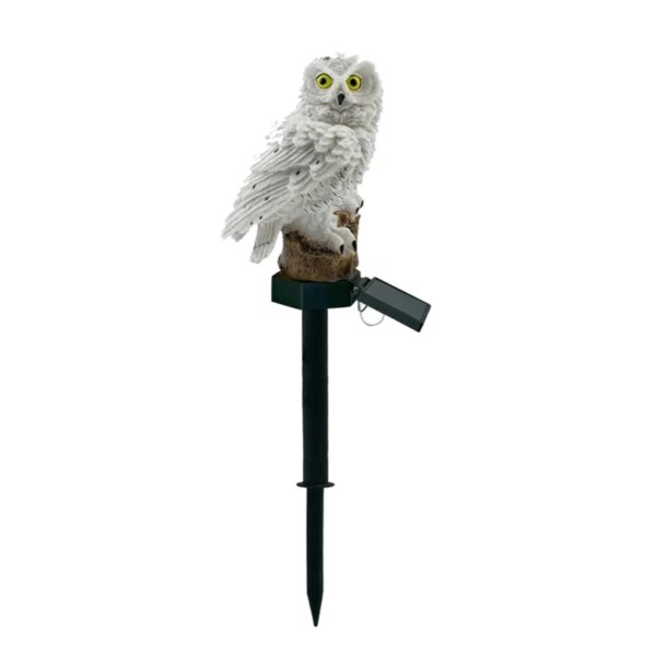 Lampe solaire Led suspendue en forme de hibou