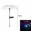 Lampe solaire en forme de méduse, imperméable