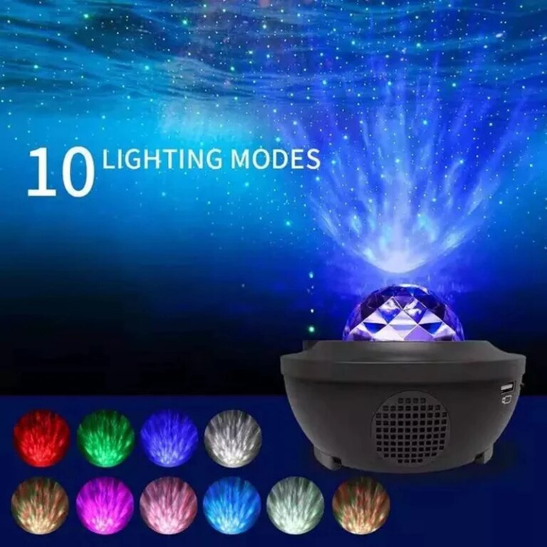projecteur galaxie — veilleuse Projecteur LED de galaxie ciel étoilé coloré