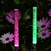 Lampe solaire à bulles en acrylique, Tube lumineux