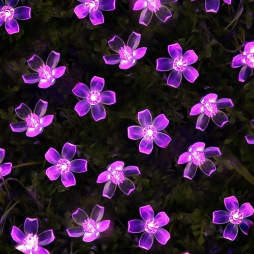 guirlande lumineuse Sakura LED, éclairage d'extérieur