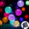 guirlande lumineuse 100 boules de cristal à LED, 5M 12M