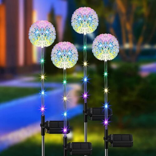 7554-10c0b5.jpg Lampe solaire Led en forme de fleur de pissenlit