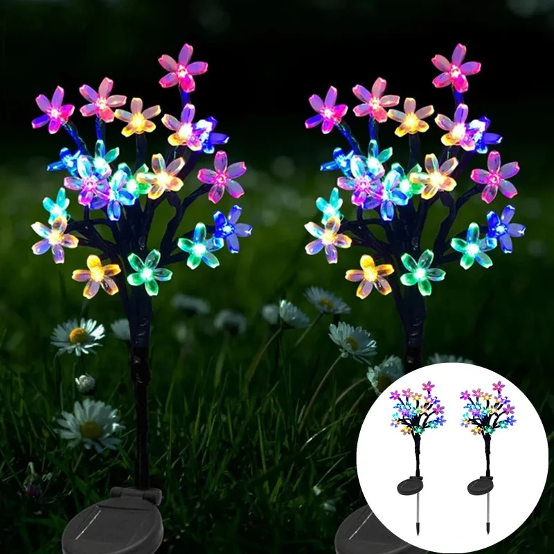 Lampe solaire Led de jardin féerique