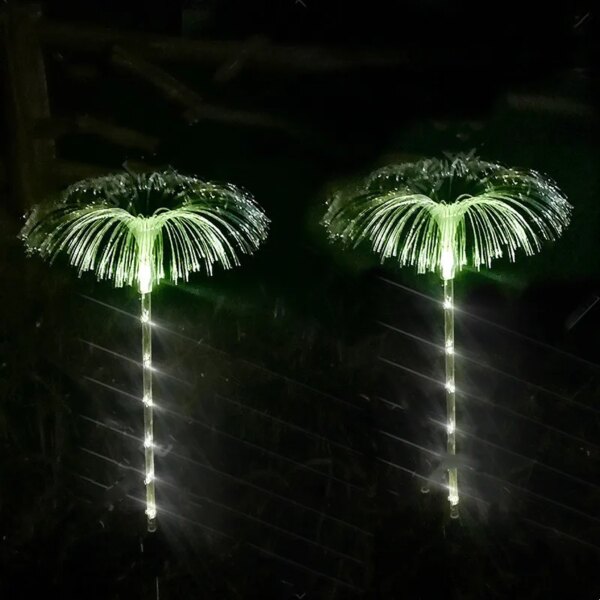 Lampe solaire imperméable en forme de méduse