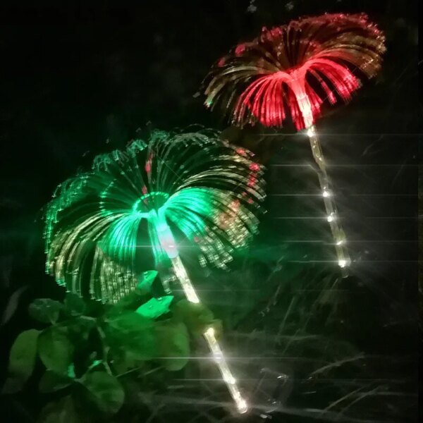 Lampe solaire imperméable en forme de méduse