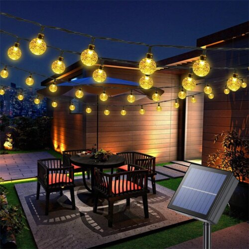7704-1883b9.jpg Guirlande solaire imperméable à 60 LED