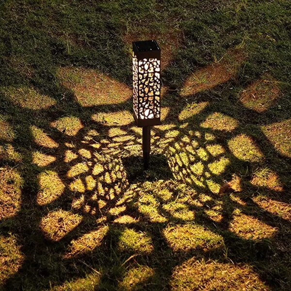 Lanterne solaire Led  avec batterie, luminaire décoratif d'extérieur