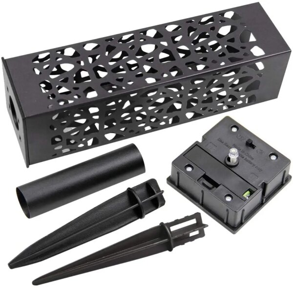 Lanterne solaire Led  avec batterie, luminaire décoratif d'extérieur