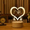 Panneau de notes Led USB créatif, panneau de messages, veilleuse