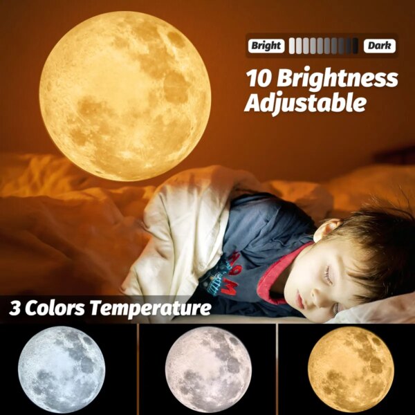 veilleuse Projecteur USB de Projection de planète et de lune