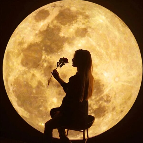 veilleuse Projecteur USB de Projection de planète et de lune