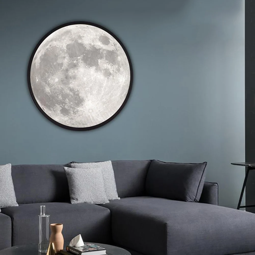 8123-250e87.jpg Lampe LED en forme de lune, miroir, veilleuse romantique