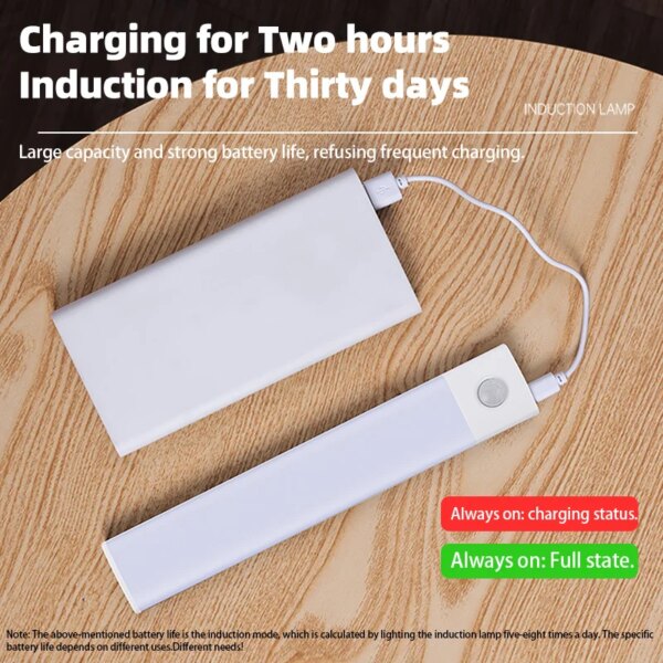 814-6e0550.jpg Veilleuse à détecteur de mouvement USB LED sans fil sous-meuble pour armoire de cuisine, chambre à coucher