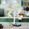 Décoration de pâques en forme de bouleau, 60cm, œuf de pâques, LED
