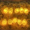 8414-958947.jpg guirlande lumineuse LED — Guirlande lumineuse de pâques, 1.5M, 10 led, œufs de poulet, à piles, féerique, décoration