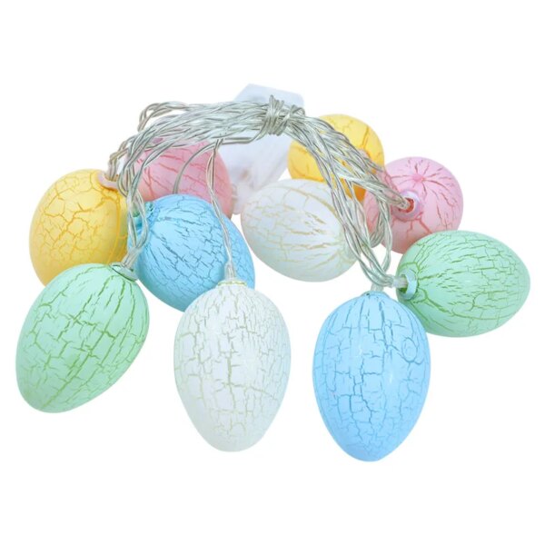 8415-206a8c.jpg Guirlande lumineuse à 10Led pour décoration de pâques, lapin, œuf, féerique, mariage, fête
