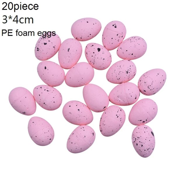 guirlande lumineuse LED — Guirlande lumineuse à 10Led pour décoration de pâques, lapin, œuf, féerique, mariage, fête