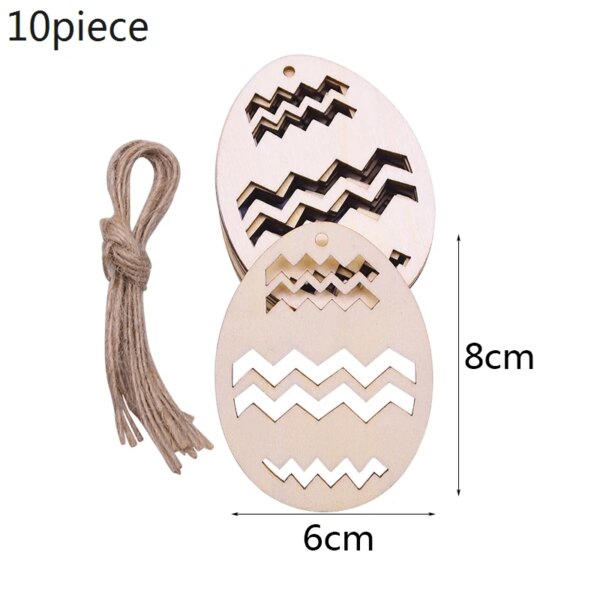 Guirlande lumineuse à 10Led pour décoration de pâques, lapin, œuf, féerique, mariage, fête