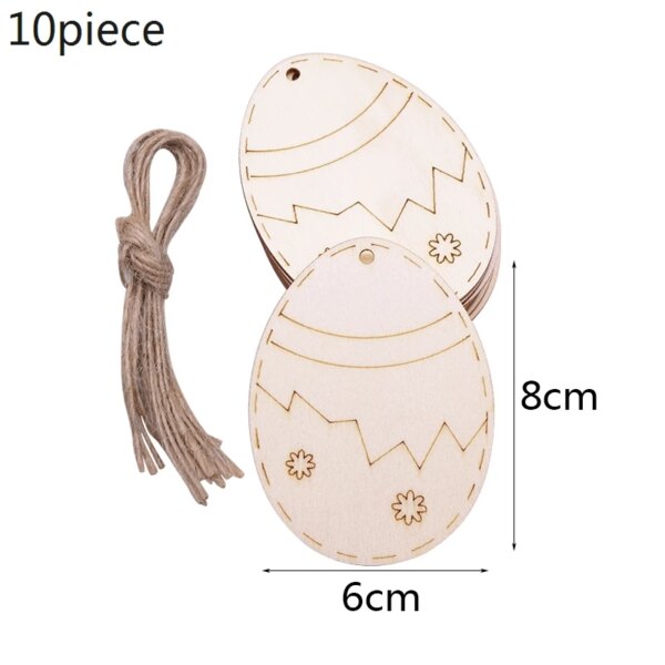 8500-579c52.jpg Guirlande lumineuse à 10Led pour décoration de pâques, lapin, œuf, féerique, mariage, fête