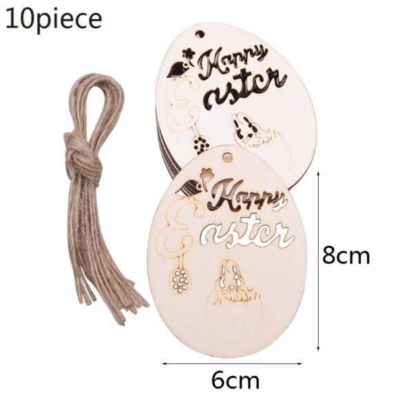 8501-978b42.jpg Guirlande lumineuse à 10Led pour décoration de pâques, lapin, œuf, féerique, mariage, fête