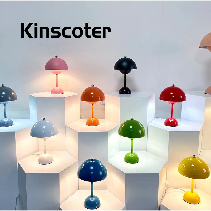 8598-738f17.jpg lampe de chevet en forme de champignon, avec interrupteur tactile