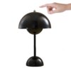 lampe de chevet en forme de champignon, avec interrupteur tactile