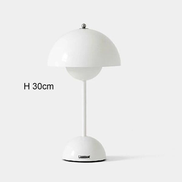 Lampe de chevet LED Rechargeable au design moderne Simple, luminaire décoratif d'intérieur