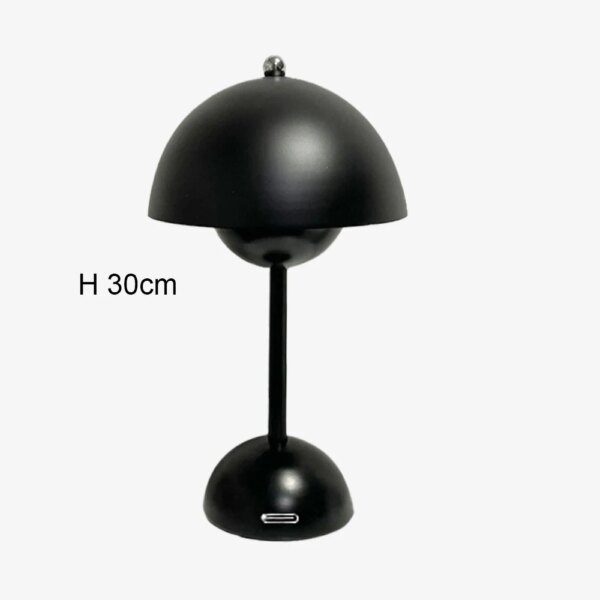 Lampe de chevet LED Rechargeable au design moderne Simple, luminaire décoratif d'intérieur
