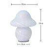 Lampe de Table LED en forme de champignon, style américain, médiéval