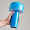 Lampe de Table en forme de champignon de styliste italien, Portable, sans fil, tactile