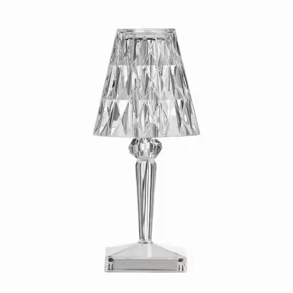 lampe de bureau Table en cristal Lmap Rechargeable USB