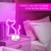 lampe neon LED chat, lumières décoratives murales, pour Bar